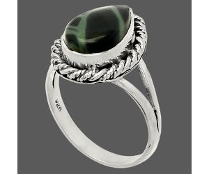 Picasso Jasper Ring size-8 SDR231708 R-1014, 8x14 mm