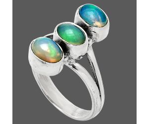 Ethiopian Opal Ring size-7 SDR238255 R-1263, 5x7 mm
