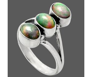 Ethiopian Opal Ring size-7 SDR238274 R-1263, 5x7 mm