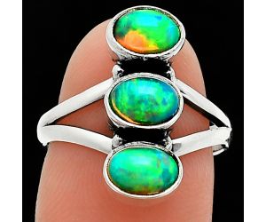 Ethiopian Opal Ring size-7 SDR238278 R-1263, 5x7 mm