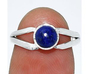 Lapis Lazuli Ring size-6 SDR238318 R-1505, 6x6 mm
