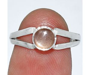 Sunstone Ring size-7 SDR238327 R-1505, 6x6 mm