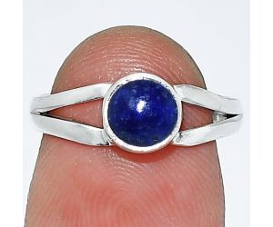 Lapis Lazuli Ring size-6 SDR238348 R-1505, 6x6 mm