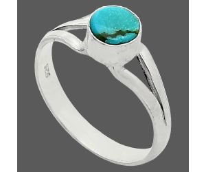 Natural Rare Turquoise Nevada Aztec Mt Ring size-8.5 SDR238357 R-1505, 6x6 mm