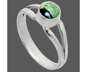 Lucky Charm Tibetan Turquoise Ring size-7.5 SDR238367 R-1505, 6x6 mm