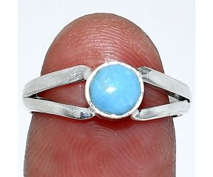 Sleeping Beauty Turquoise Ring size-7 SDR238372 R-1505, 6x6 mm