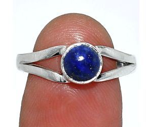 Lapis Lazuli Ring size-8.5 SDR238374 R-1505, 6x6 mm