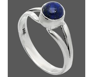 Lapis Lazuli Ring size-8.5 SDR238374 R-1505, 6x6 mm