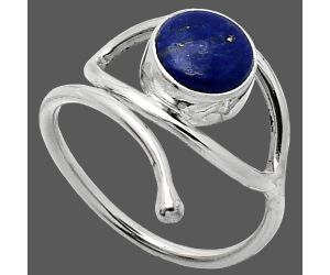 Eye - Lapis Lazuli Ring size-7 SDR238412 R-1254, 8x8 mm