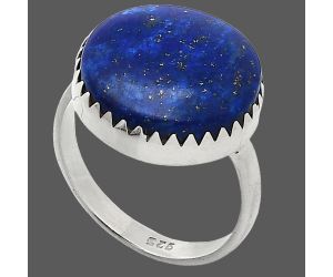 Lapis Lazuli Ring size-8.5 SDR238684 R-1210, 17x17 mm