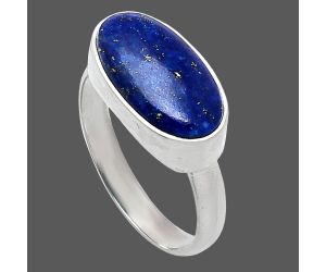 Lapis Lazuli Ring size-9 SDR239138 R-1057, 9x16 mm