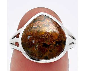 Rare Cady Mountain Agate Ring size-8 SDR239171 R-1006, 13x13 mm