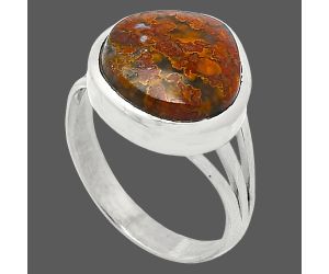 Rare Cady Mountain Agate Ring size-8 SDR239171 R-1006, 13x13 mm