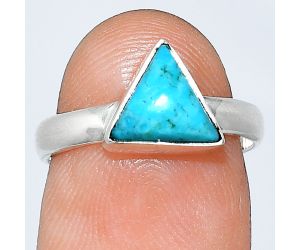 Blue Mohave Turquoise Ring size-6 SDR239348 R-1007, 8x8 mm