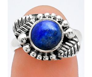 Natural Lapis Lazuli - Afghanistan Ring size-6 SDR239519 R-1272, 8x8 mm