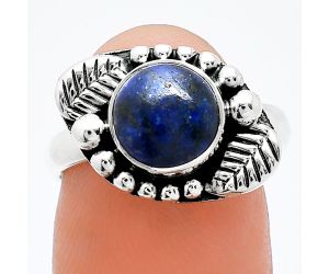 Natural Lapis Lazuli - Afghanistan Ring size-7 SDR239521 R-1272, 8x8 mm