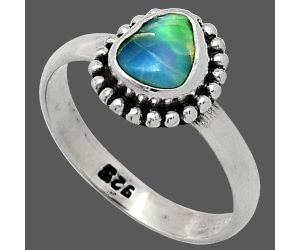 Ethiopian Opal Rough Ring size-7 SDR239558 R-1071, 6x7 mm