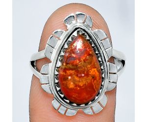 Rare Cady Mountain Agate Ring size-7 SDR239637 R-1341, 9x14 mm