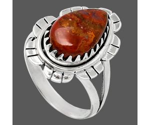 Rare Cady Mountain Agate Ring size-7 SDR239637 R-1341, 9x14 mm