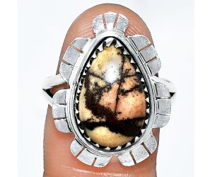 Outback Jasper Ring size-8.5 SDR239677 R-1341, 10x15 mm