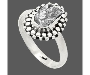 Herkimer Diamond Ring size-6.5 SDR239789 R-1071, 5x8 mm