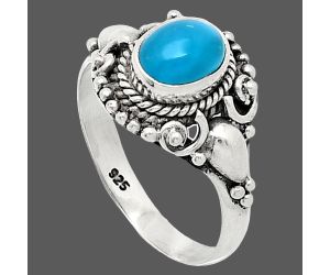 Smithsonite Ring size-7 SDR239806 R-1291, 7x5 mm