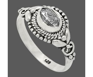 Herkimer Diamond Ring size-8 SDR239882 R-1286, 7x5 mm