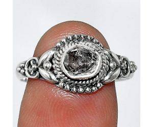 Herkimer Diamond Ring size-9 SDR239884 R-1286, 5x6 mm