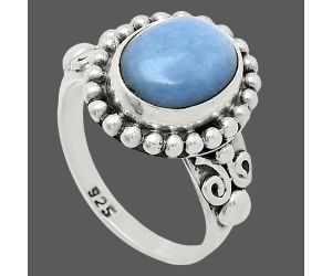 Angelite Ring size-7 SDR239892 R-1071, 9x11 mm