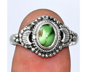 Australian Variscite Ring size-8.5 SDR239920 R-1292, 7x5 mm