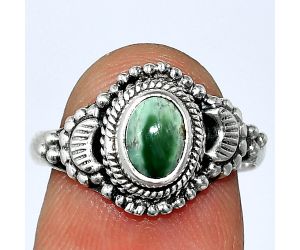 Australian Variscite Ring size-7.5 SDR239922 R-1292, 7x5 mm