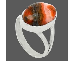 Rare Cady Mountain Agate Ring size-7.5 SDR239953 R-1002, 11x16 mm