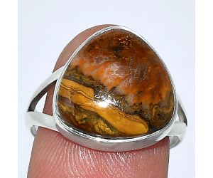 Rare Cady Mountain Agate Ring size-8.5 SDR239967 R-1002, 15x15 mm