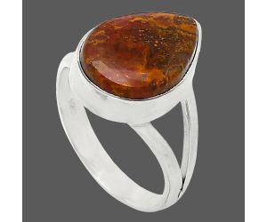 Rare Cady Mountain Agate Ring size-7 SDR239975 R-1002, 11x15 mm