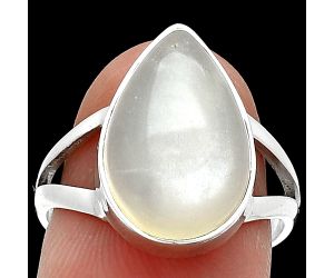 Srilankan Moonstone Ring size-7.5 SDR240004 R-1002, 11x16 mm