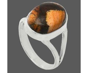 Outback Jasper Ring size-8 SDR240050 R-1002, 11x15 mm