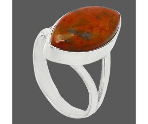 Rare Cady Mountain Agate Ring size-7 SDR240260 R-1002, 10x17 mm