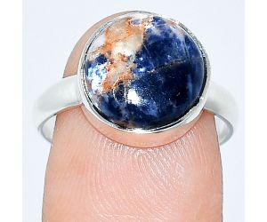 Sodalite Ring size-7.5 SDR240665 R-1001, 12x12 mm