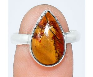Rare Cady Mountain Agate Ring size-8 SDR240680 R-1001, 10x15 mm