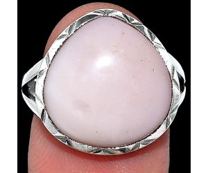 Pink Opal Ring size-9 SDR240924 R-1014, 16x16 mm