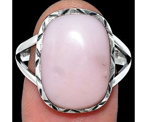 Pink Opal Ring size-10 SDR240930 R-1014, 12x17 mm