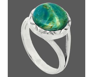 Peruvian Opalina Ring size-8 SDR240950 R-1074, 11x11 mm