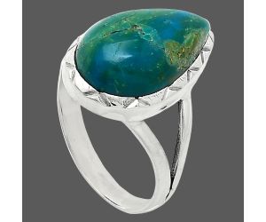 Peruvian Opalina Ring size-9 SDR240952 R-1074, 11x18 mm