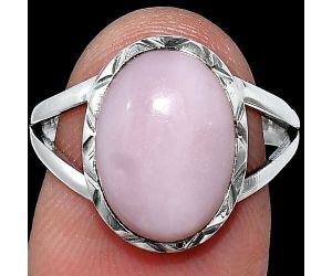 Pink Opal Ring size-8 SDR240978 R-1074, 10x14 mm