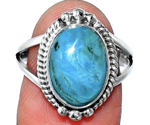 Peruvian Opalina Ring size-8.5 SDR241019 R-1253, 10x13 mm