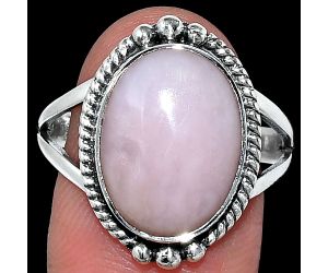 Pink Opal Ring size-10 SDR241034 R-1253, 11x15 mm