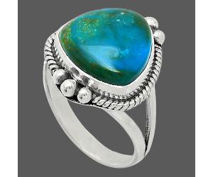 Peruvian Opalina Ring size-9 SDR241068 R-1253, 14x14 mm