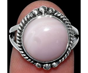 Pink Opal Ring size-7 SDR241077 R-1253, 12x12 mm