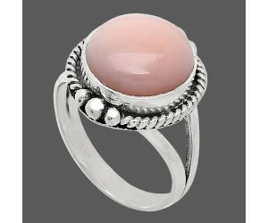 Pink Opal Ring size-7 SDR241077 R-1253, 12x12 mm