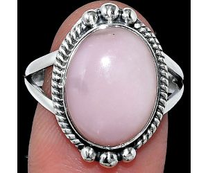 Pink Opal Ring size-9 SDR241080 R-1253, 11x15 mm